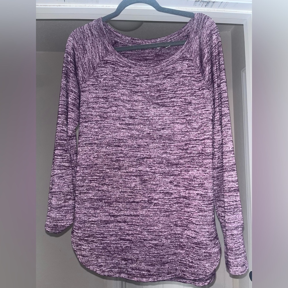 LIKE NEW Athleta Pose Top in Purple Mark - Sz Medium